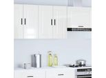 Syfax™ Pensile Da Cucina Porto Bianco Lucido In Legno Multistrato