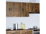 Syfax™ Pensile Da Cucina Porto Rovere Fumo In Legno Multistrato