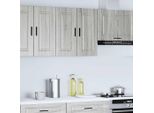 Syfax™ Pensile Da Cucina Porto Grigio Sonoma In Legno Multistrato