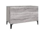 Syfax™ Mobile Porta Dischi Grigio Sonoma 74,5X38X48 Legno Multistrato