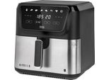 Teesa TSA8079 Friggitrice Ad Aria Calda 8 L, 1700 W, Argento-Nero
