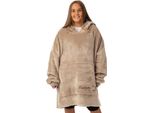 Pusheen - Coperta Con Cappuccio Da Donna NS7231 (Taglia Unica) (Marrone)