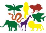 Colorations - Figure Da Grattare Forme Di Animali - 48Dlg.