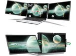 Monitor Portatile, Risoluzione Qhd, Rotazione A 360°, 14 Pollici 2K, Spina Ue
