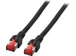 Cavo Patch RJ45 S/Ftp Cat. 6 Lszh Nero 1M