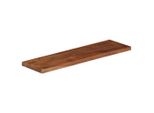 Syfax™ Piano Tavolo 110X40X2,5 Cm Rettangolare In Massello Di Recupero
