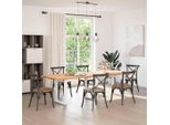 Syfax™ Gambe Per Tavolo Da Pranzo A Forma Di U 3 Pz Bianche 70X(72-73) Cm In Acciaio