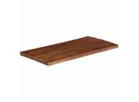 Syfax™ Piano Tavolo 100X50X2,5 Cm Rettangolare In Massello Di Recupero