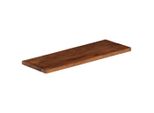 Syfax™ Piano Tavolo 90X20X2,5 Cm Rettangolare In Massello Di Recupero