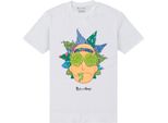 Rick And Morty - Maglietta Uomo/Donna Unisex PN152 (L) (Bianco)