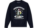 Rick And Morty - Felpa Per Uomo/Donna Unisex - Design Natalizio PN310 (Xl) (Nero)