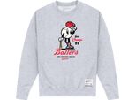 Park Fields - Felpa "Ballers"" Per Uomo/Donna Unisex PN638 (S) (Grigio Screziato)"