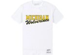 Michigan Wolverines - Maglietta Uomo/Donna Unisex PN694 (Xl) (Bianco)