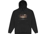 Apoh - Felpa Con Cappuccio "Ultima Cena"" Per Uomo/Donna Unisex PN184 (L) (Nero)"