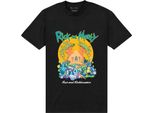 Rick And Morty - Maglietta Da Uomo/Donna Unisex PN385 (3XL) (Nero)