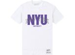 New York University - Maglietta Uomo/Donna Unisex PN439 (4XL) (Bianco)