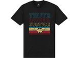 Wonder Woman - Maglietta "Truth"" Per Uomo/Donna Unisex PN405 (L) (Nero)"