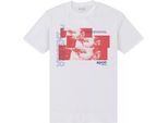 Apoh - Maglietta "The Stars"" Per Uomo/Donna Unisex PN583 (4XL) (Bianco)"