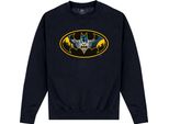 Batman - Felpa "Gotham"" Per Uomo/Donna Unisex PN817 (L) (Nero)"