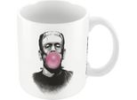 Threadless - Tazza Da Caffè "Frankie"" PM9663 (Taglia Unica) (Bianco)"