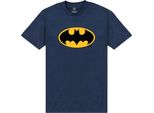 Batman - Maglietta Da Uomo/Donna Unisex PN923 (Xl) (Blu Navy)