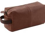 Quadra - Borsa Da Toilette "Nuhide"" RW10185 (Taglia Unica) (Marrone Chiaro)"