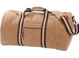 Quadra - Borsa Da Viaggio, Vintage, In Tela RW9997 (Taglia Unica) (Colore Sabbia)
