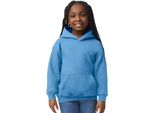 Gildan - Felpa Con Cappuccio Per Bambini PC6242 (152-158) (Carolina Blue)