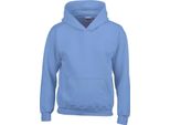 Gildan - Felpa Con Cappuccio Per Bambini RW9816 (152-158) (Carolina Blue)