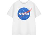 Nasa - Maglietta "Classic"" Per Bambini A Maniche Corte NS8523 (158-164) (Bianco)"