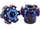 Moto Ruota Anteriore Forcella Telaio Slider, Ruota Anteriore Forcella Caduta Protezione, Ruota Del Motociclo Anti Crash Pad, Anteriore Forcella Ruota Crash Protector Cup, In Lega Di Alluminio Ruota Anteriore Forcella Protezione Caduta, Moto Anteriore Forcella Cup