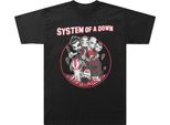 System Of A Down - Maglietta "Mushroom People"" Per Uomo/Donna Unisex RO12260 (M) (Nero)"