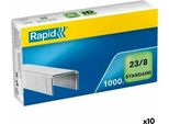 Rapid - Graffette 23/8 Galv Standard 1000Pz | Confezione Da 1000 Pezzi