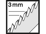 Lama Per Seghetto Alternativo T 301 Cd Clean Per Legno, Confezione Da 3 Pz