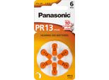 Panasonic PR13L Batteria Per Apparecchi Acustici Allo Zinco-Aria - Confezione Da 6