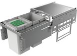 Naber Cox® Base 360 S/400-2, Contenitore Frontale Estraibile, Con Coperchio Per Prodotti Biologici