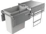 Naber, Cox® Base 2T 400-1. Cestino Per Rifiuti, Grigio Chiaro, Altezza 460 Mm - Cestino Per Rifiuti