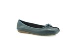 Clarks Freckle Ice - Pelle Liscia Blu Dimensioni: 41,5 Normale