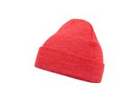 Mstrds Beanie Beanie Basic Flap H.Red