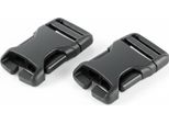 Tatonka Sr Coppia Di Fibbie 20X50 Mm Nero Nero Taglia Unica