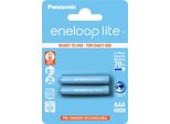 Panasonic Eneloop Lite BK-4LCCE - Batterie 2 X Aaa-Typ - Nimh - (Wiederaufladbar) - 550 Mah