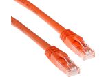Act Arancione 20 Metri Di Cavo Patch U/Utp CAT6A Snagless Con Connettori RJ45. Cat6A U/Utp Snagless O 20,00M (IB2120)