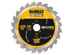 Dewalt DT99565-QZ - Lame Per Sega Circolare Stazionaria Xr Extreme Runtime 210Mm X 30Mm 24D