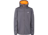Giacca Softshell Trespass Da Uomo Zeek Impermeabile TP3335 (Xs) (Grigio Carbone)