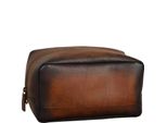 Jost Randers Borsa Da Toilette 22 Cm Colore: Cognac (Marrone)