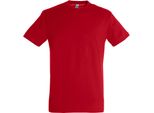T-Shirt Sols Regent Da Uomo, Manica Corta PC288 (2XS) (Rosso)