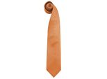 Cravatta Da Uomo Premier Colours, Tinta Unita RW1156 (Taglia Unica) (Arancione)
