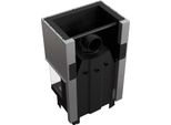 Inserto Per Caminetto Kratki Nbc 800/400 10 Kw Ø 200 Con Porta Scorrevole Pannellata Nera