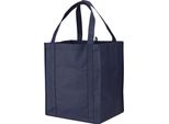 Borsa Per La Spesa Liberty, In Tessuto Non Tessuto (2 Pezzi/Confezione) PF2572 (33 X 25,4 X 36,8 Cm) (Blu Navy)