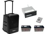 Omnitronic Set MOM-10BT4 Sistema Pa Modulare Senza Fili + Lettore Cd